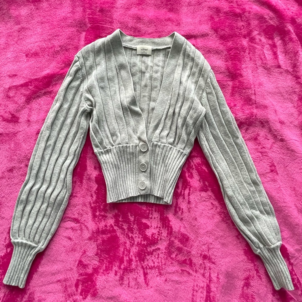 Aritzia Ribbed Women's cardigan